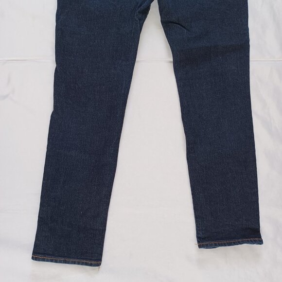 Old Navy Womens Jeans Original Midrise Slim Skinny Dark Wash Stretch Size 12 L - Picture 6 of 11